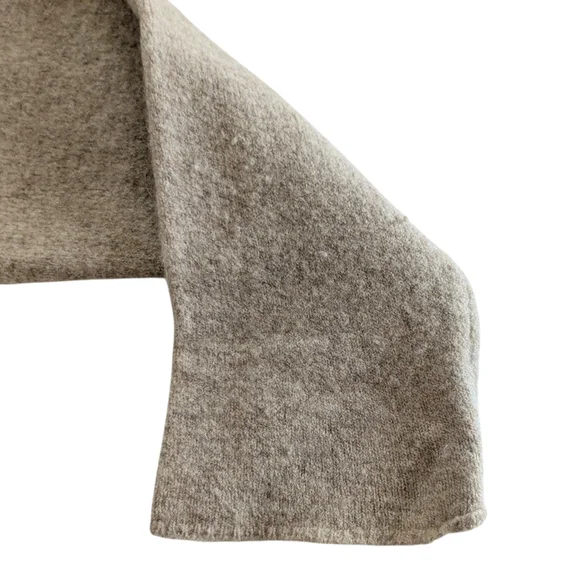 David Mayor Zip Front Wool Sweater Size Medium - Picture 8 of 9